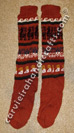 Long alpaca socks