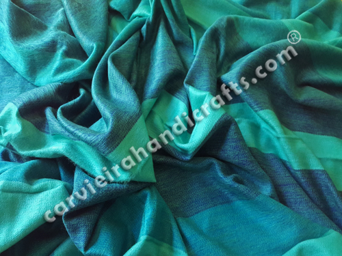 Blankets stripes aquamarine Otavalo