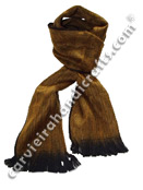 Bronze alpaca scarf